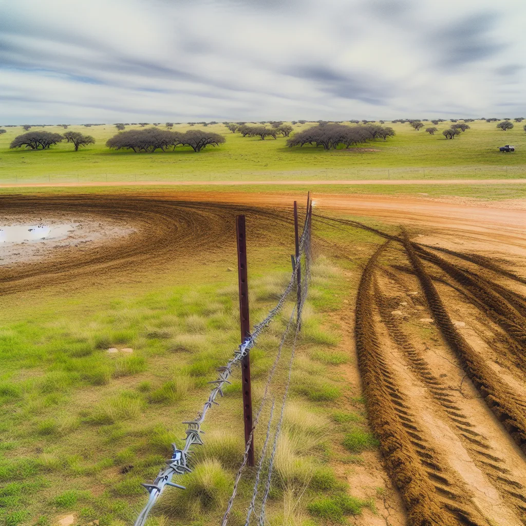 Rural acreage with open grassland and conifer forest in Presidio County, Texas