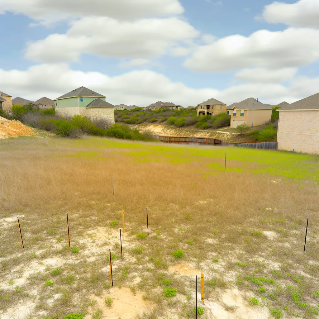 Cleared vacant residential lot for sale in Hill County, Texas