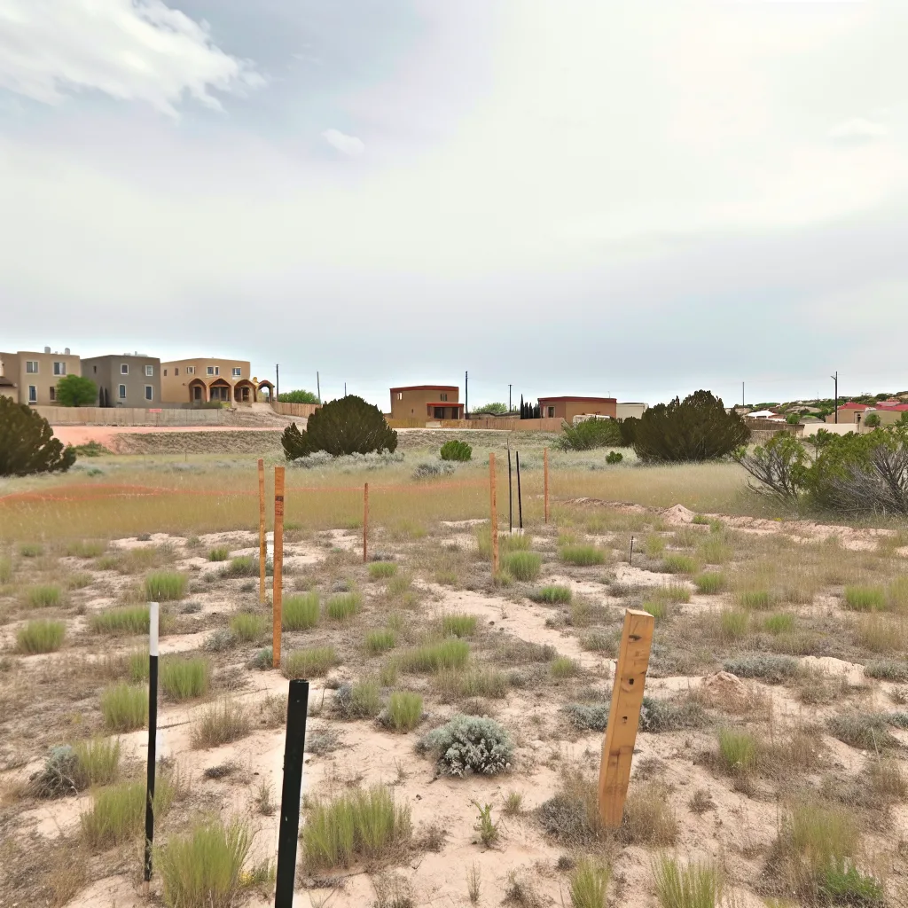 Cleared vacant residential lot for sale in Presidio County, Texas