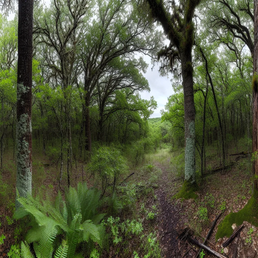 Wooded forest parcel in Denton County, Texas