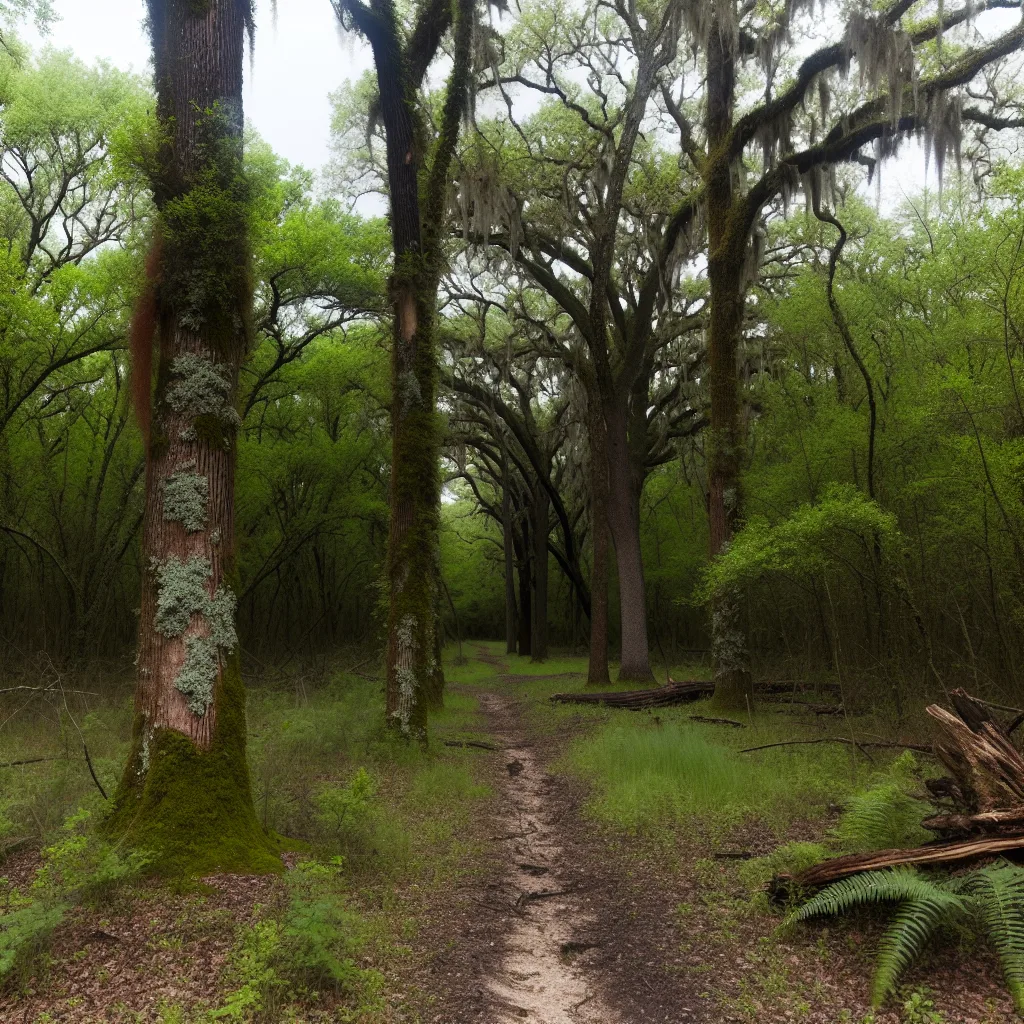 Wooded forest parcel in Denton, Texas