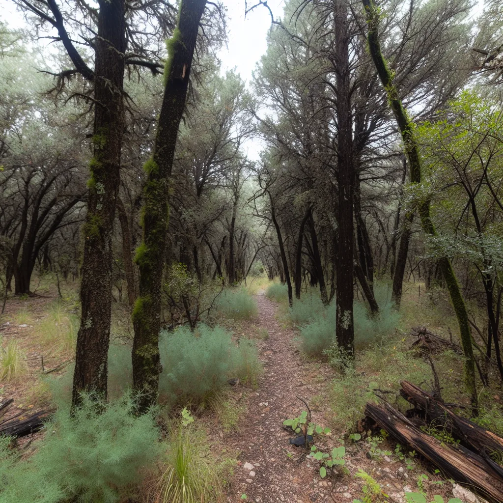 Wooded forest parcel in El Paso, Texas